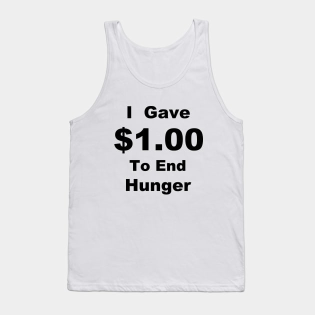 Charity Shaming Tank Top by Clobberbox